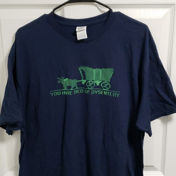 Oregon Trail XL Graphic Tee Shirt NWOT Unisex - Picture 2 of 5